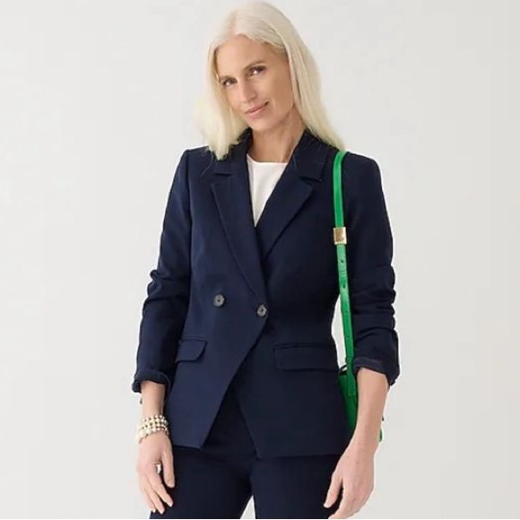 J. Crew Jackets & Blazers - J. Crew Navy Blue Devon Blazer